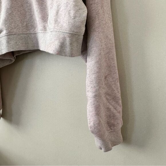 Aritzia-Tna Cropped Tie Dye 1/4 Zip Pullover (Size:Large) - Picture 6 of 12